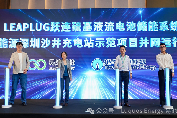 電解液成本僅為釩液流電池1/20！這一電池儲能系統(tǒng)示范項目并網(wǎng)