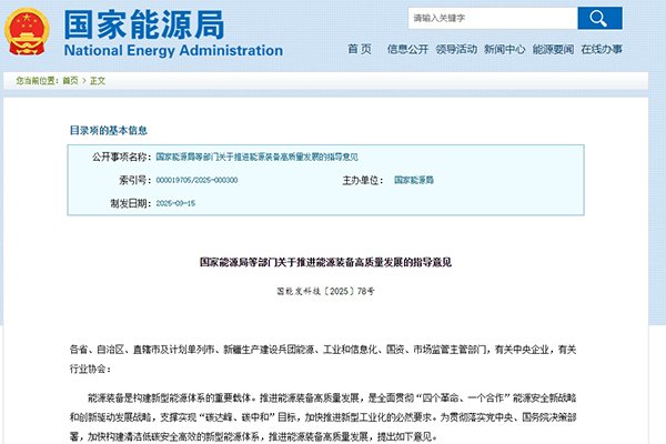 推動能源存儲裝備規(guī)模化應(yīng)用！四部門發(fā)布重要指導(dǎo)意見
