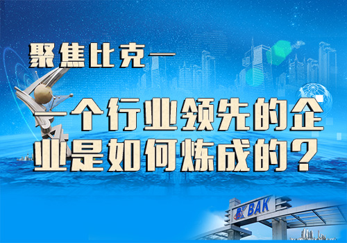 聚焦比克：一個領先的企業是如何煉成的？
