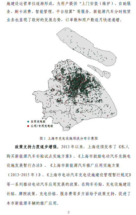 上海“十三五”充電規劃將出爐 2020年將建充電樁超21萬個