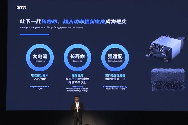 【燃料電池周報】貝特瑞發布燃料電池關鍵材料！前4月我國燃料電池汽車產銷0.1萬輛