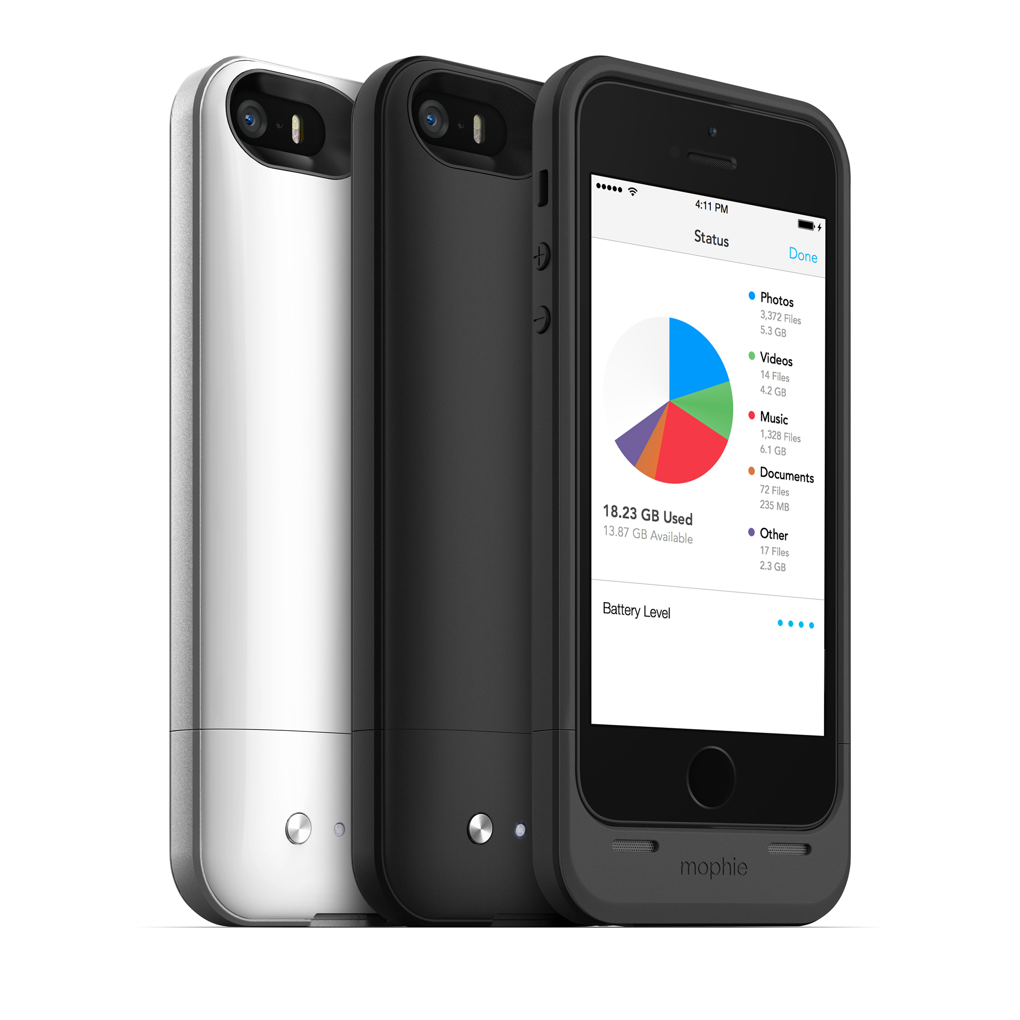 美國Mophie 發布大容量版本電池式儲存保護殼