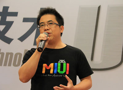 小米科技聯(lián)合創(chuàng)始人、副總裁黎萬強