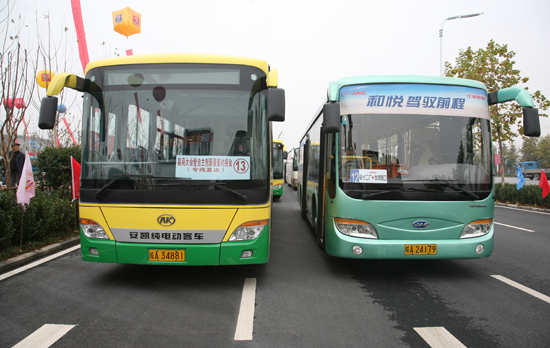 合肥新能源汽車推廣量全國(guó)居首 超過(guò)9100輛