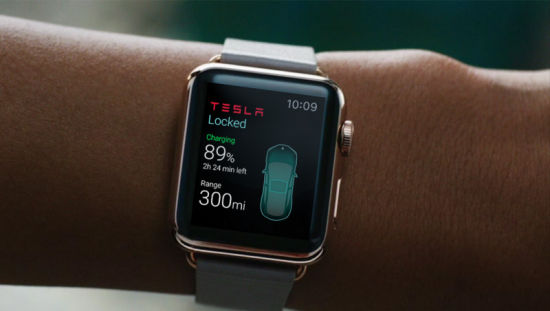 特斯拉Apple Watch應用亮相,可控制車鎖空調(diào) 特斯拉Apple Watch應用亮相,可控制車鎖空調(diào)