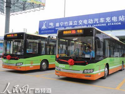 南寧出臺意見推動新能源汽車產(chǎn)業(yè)發(fā)展 2020年前推廣6000輛