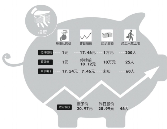 員工持股哪家強?億緯鋰能受惠員工最多 員工持股哪家強?億緯鋰能受惠員工最多