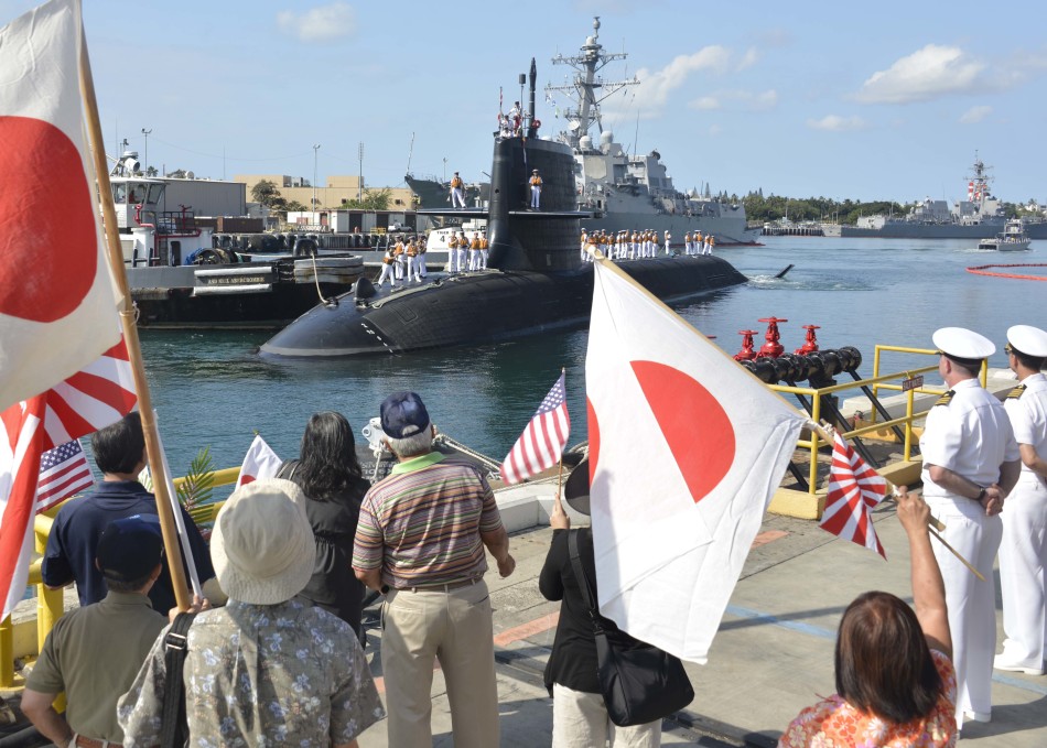 日本自衛隊最先進蒼龍級潛艇“殺進”珍珠港