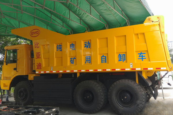 投資25億元 比亞迪電動(dòng)礦用車即將下線