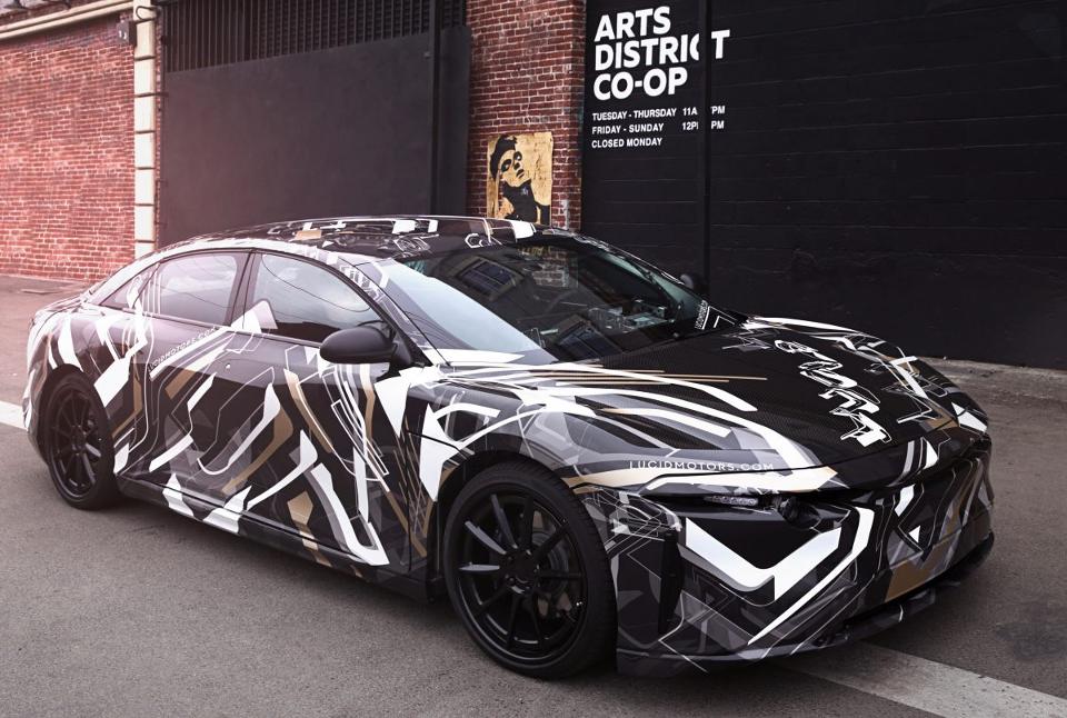 Lucid展示的原型車