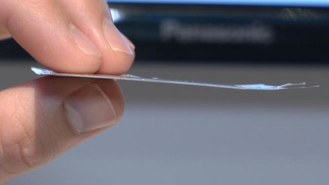 日本松下發布0.45mm可彎曲鋰電池 最快2018年投入量產
