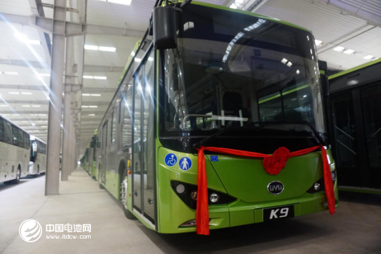 桂林投放首批500輛比亞迪純電動客車 全面推進公交電動化