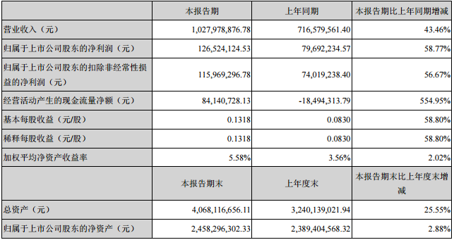 雅化集團(tuán)主要會(huì)計(jì)數(shù)據(jù)和財(cái)務(wù)指標(biāo)