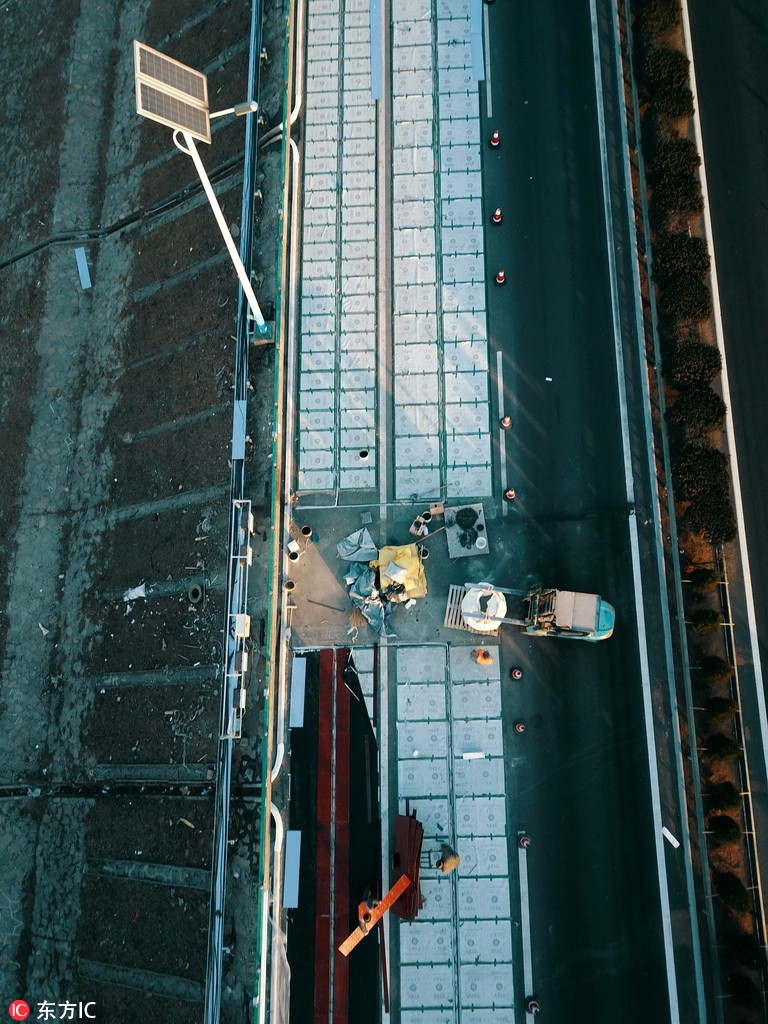 濟(jì)南正建設(shè)全球首條光伏高速公路 年底竣工通車發(fā)電
