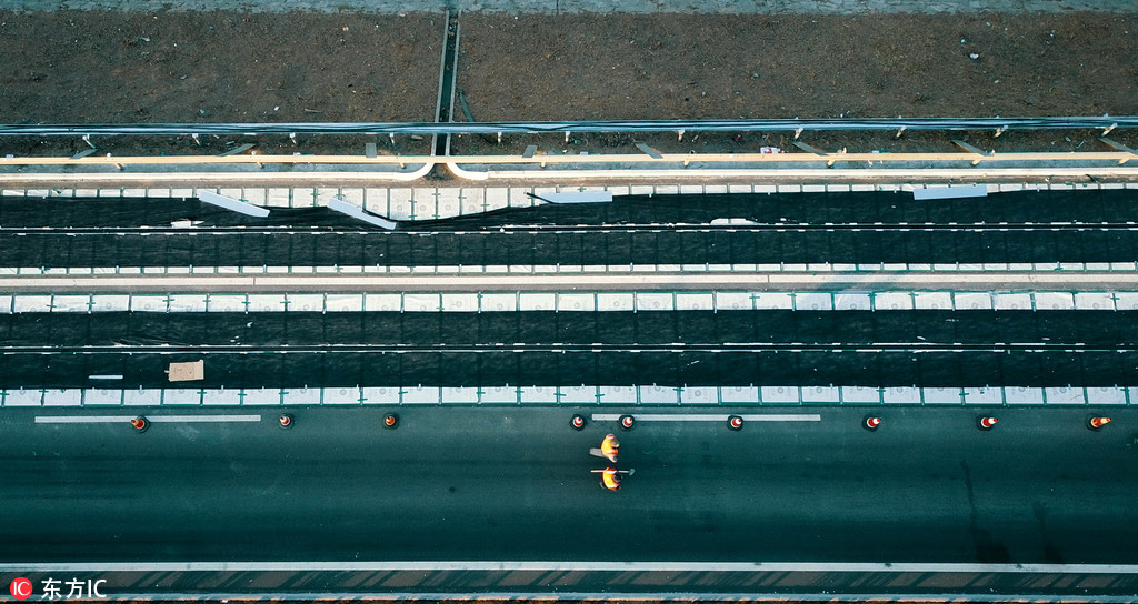 濟(jì)南正建設(shè)全球首條光伏高速公路 年底竣工通車發(fā)電