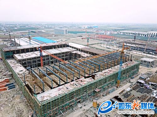 投資28億元！江東電子高性能超薄電子銅箔項(xiàng)目廠房建設(shè)中
