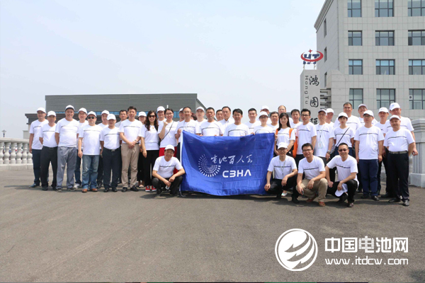 電池百人會企業(yè)家參觀鴻圖隔膜