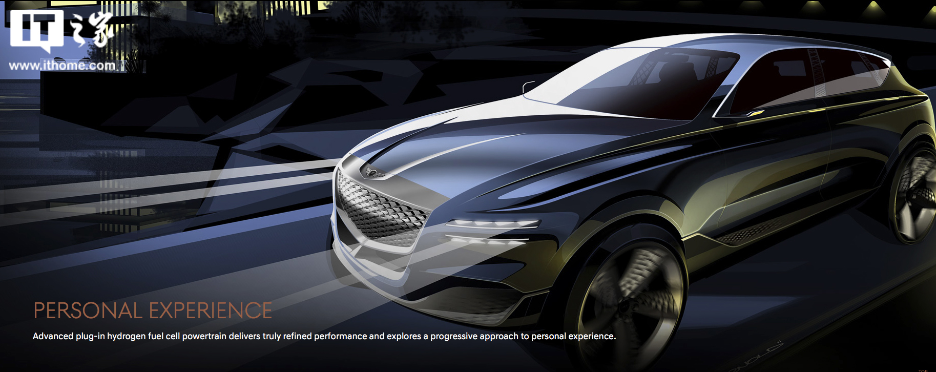 搭載氫燃料電池系統:Genesis GV80測試車曝光 搭載氫燃料電池系統:Genesis GV80測試車曝光