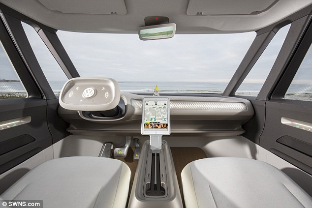 大眾最新版電動(dòng)多功能車I.D.Buzz將于2020年上路