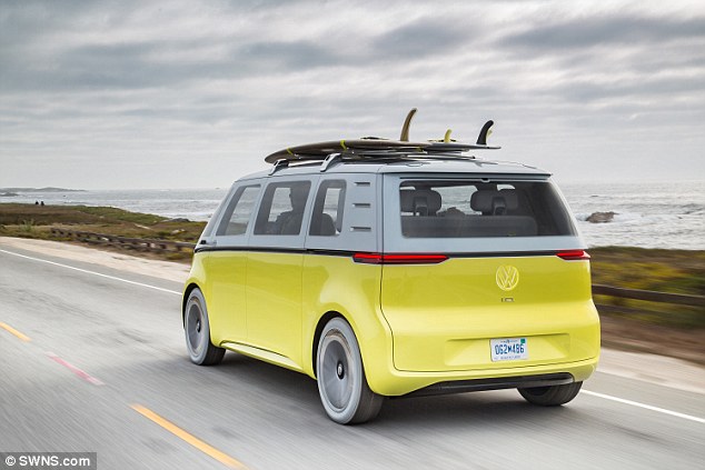 大眾最新版電動(dòng)多功能車I.D.Buzz將于2020年上路
