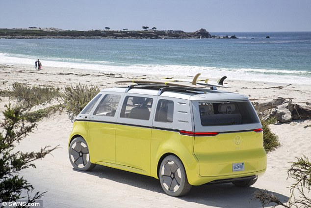 大眾最新版電動(dòng)多功能車I.D.Buzz將于2020年上路
