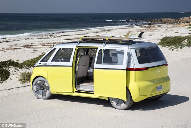大眾最新版電動(dòng)多功能車I.D.Buzz將于2020年上路