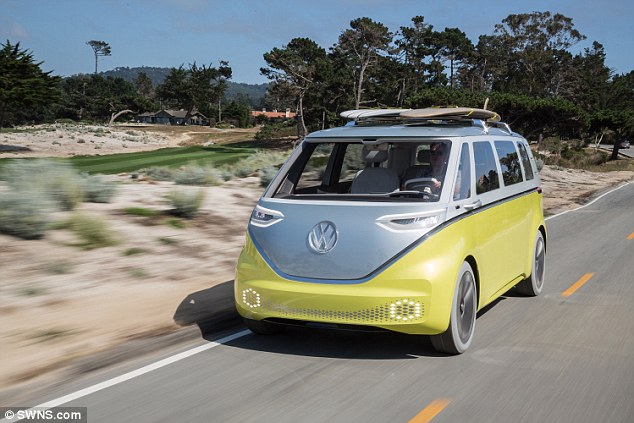 大眾最新版電動(dòng)多功能車I.D.Buzz將于2020年上路