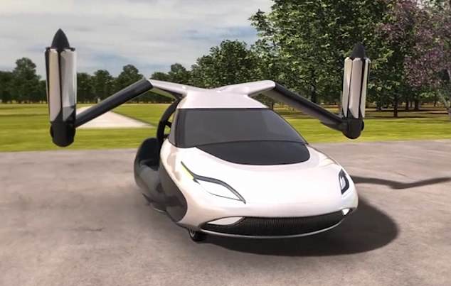 世界首款飛行車Transition于10月在美預售 1分鐘內變飛機