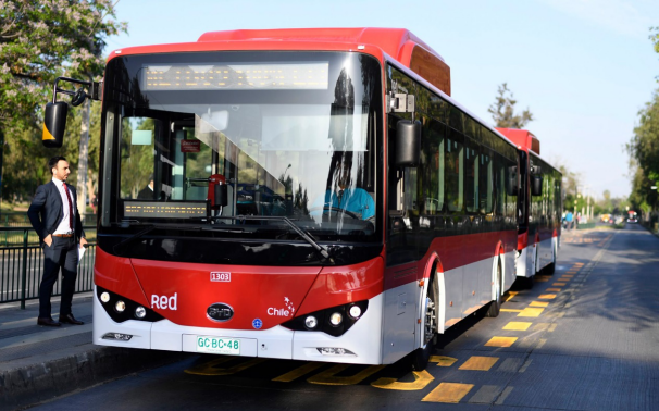 智利開通拉美首條電動巴士專線 183臺運行車輛全部來自比亞迪