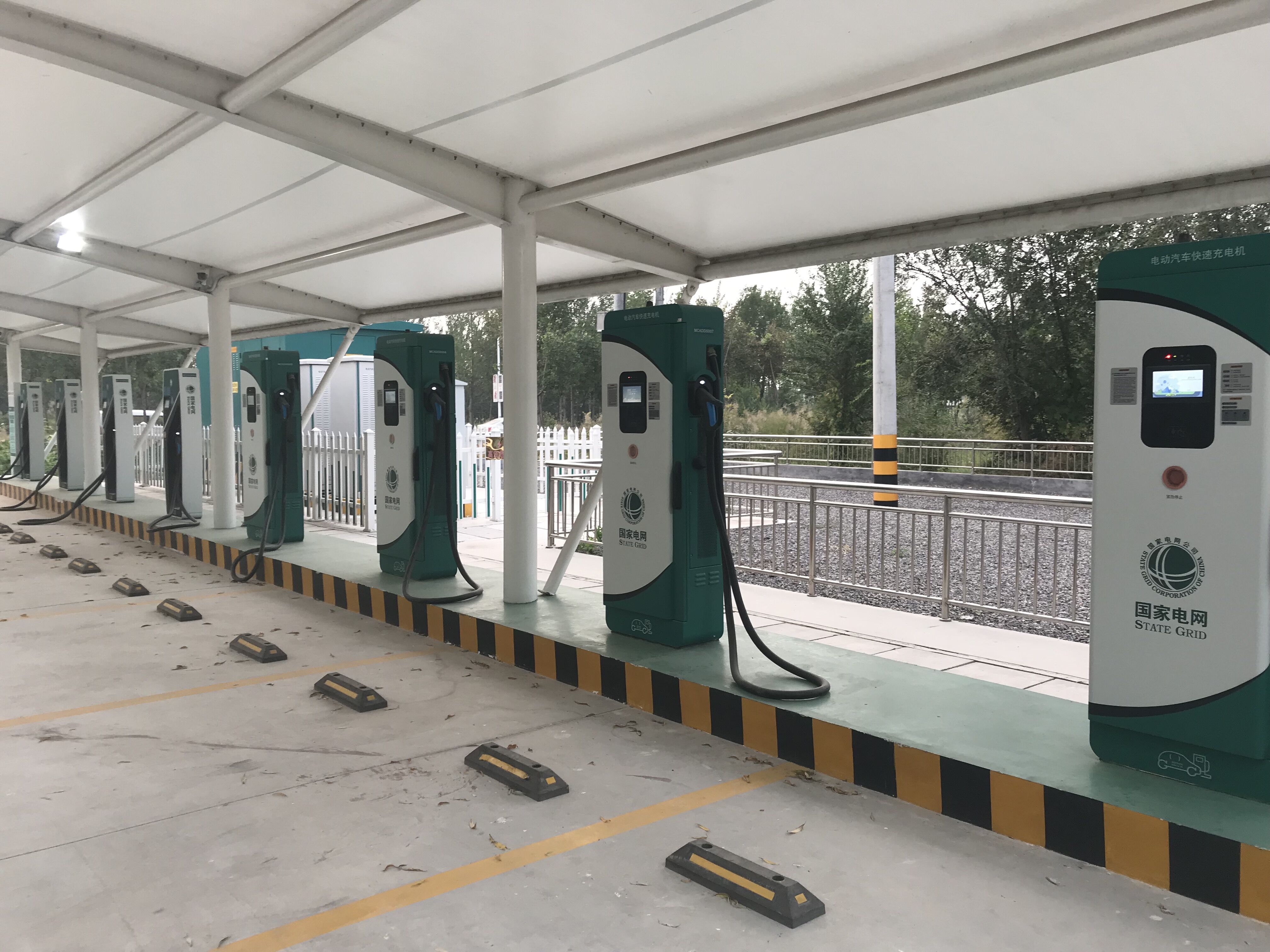 國家電網青島西海岸新區靈山衛充電站