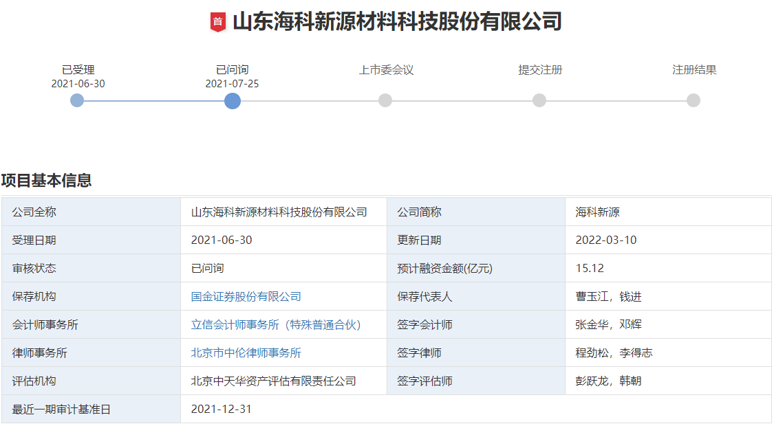 海科新源