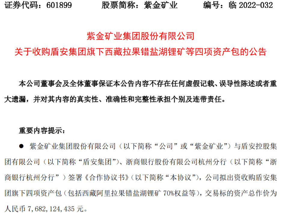 紫金礦業 紫金礦業