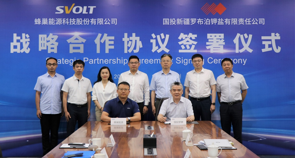 蜂巢能源與國投羅鉀、五星鋁業(yè)戰(zhàn)略合作
