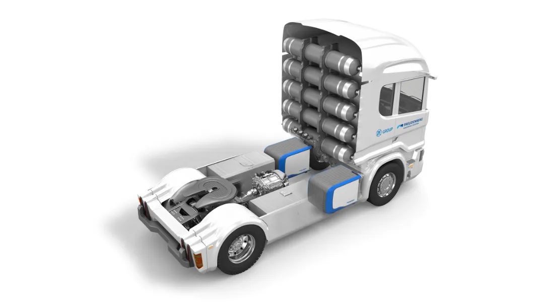 采埃孚燃料電池卡車