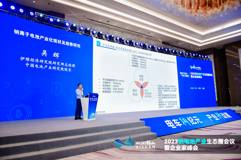 2023鈉電池產(chǎn)業(yè)生態(tài)圈會(huì)議暨企業(yè)家峰會(huì)現(xiàn)場(chǎng)