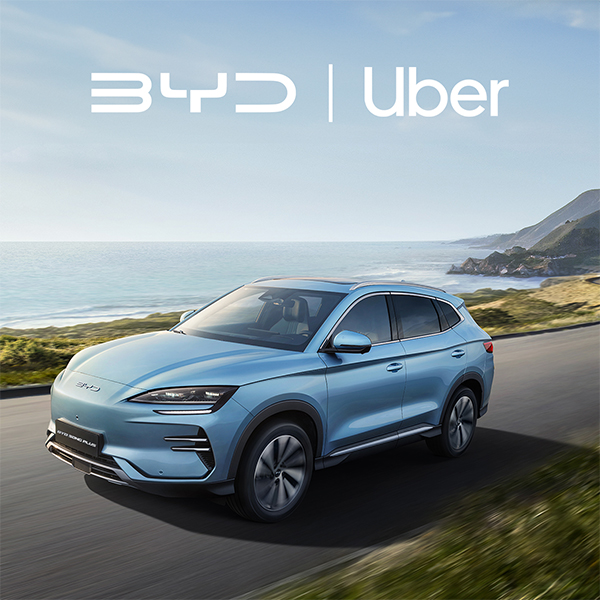 比亞迪電動汽車正成為全球共享出行服務中的理想選擇